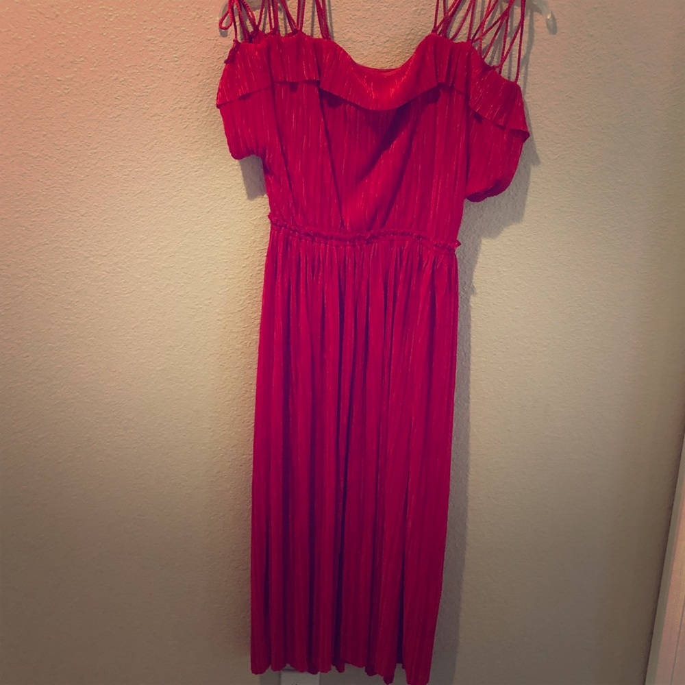 Red dress! Lots of personality! Stretch material.